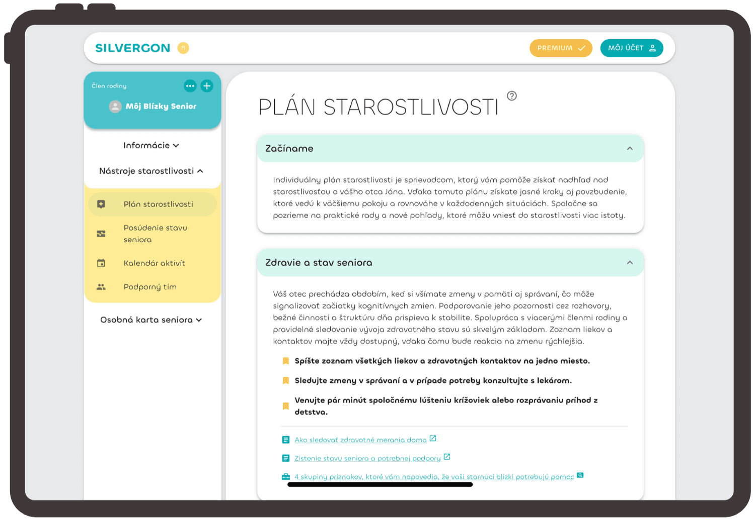 Plán starostlivosti